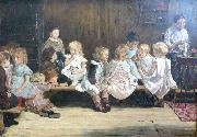 Max Liebermann Infants School in Amsterdam Germany oil painting artist